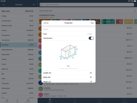 Xactimate iPad screenshot 6 - Business app
