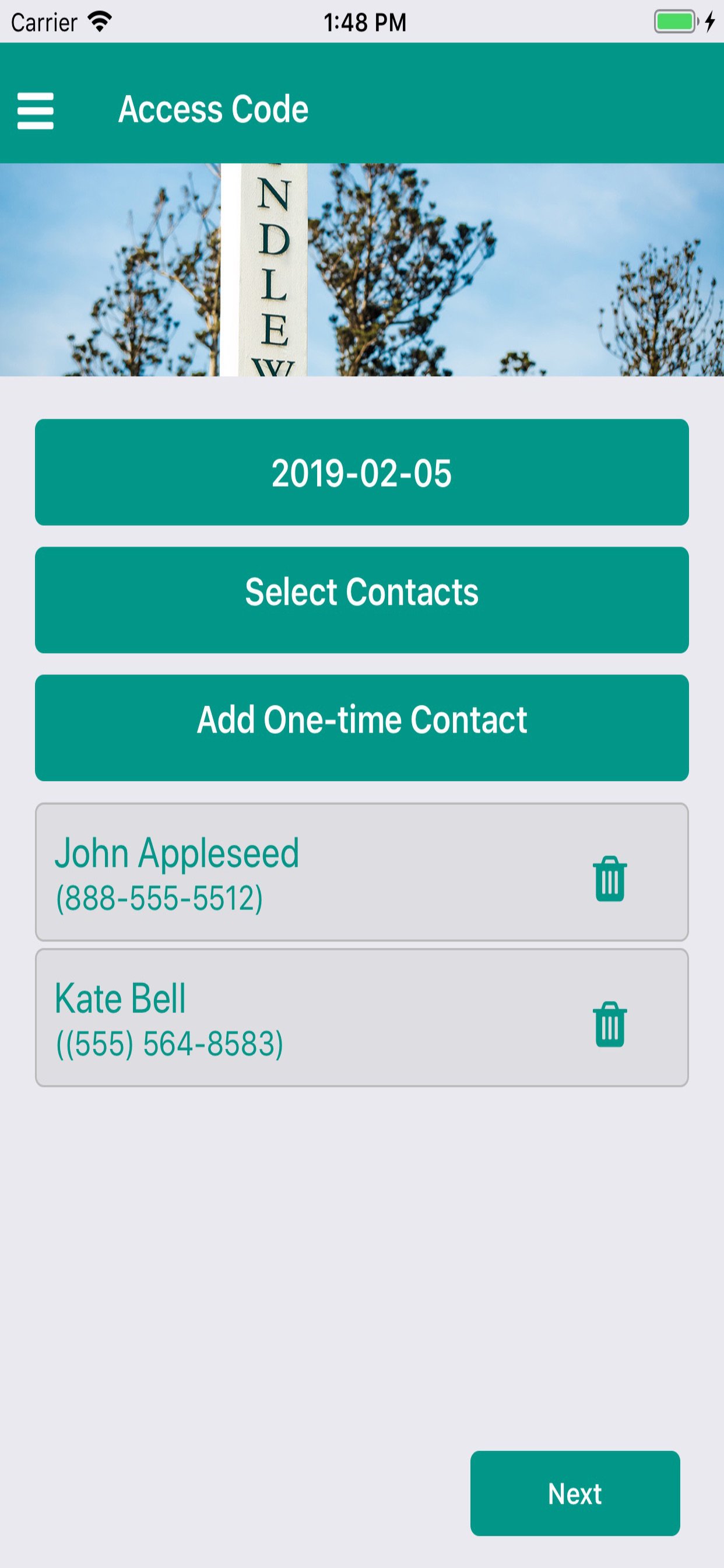 Kindlewood Resident's App