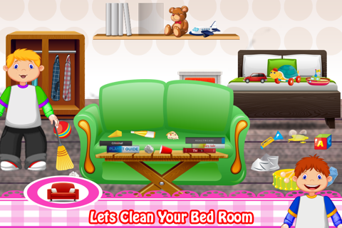 House Room Cleanup Wash Games screenshot 3