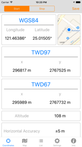 Taiwan Datum screenshot