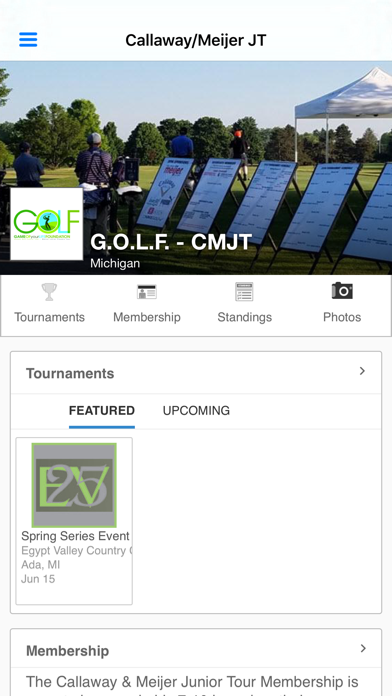 Screenshot #1 pour Callaway/Meijer - G.O.L.F