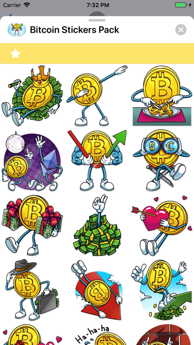 Screenshot #1 pour Bitcoin Stickers Pack