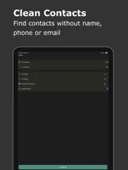 export contact to xls pdf vcf ipad bildschirmfoto 2