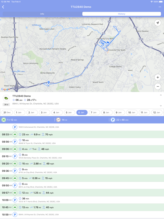 Screenshot #6 pour Track Star Express Mobile