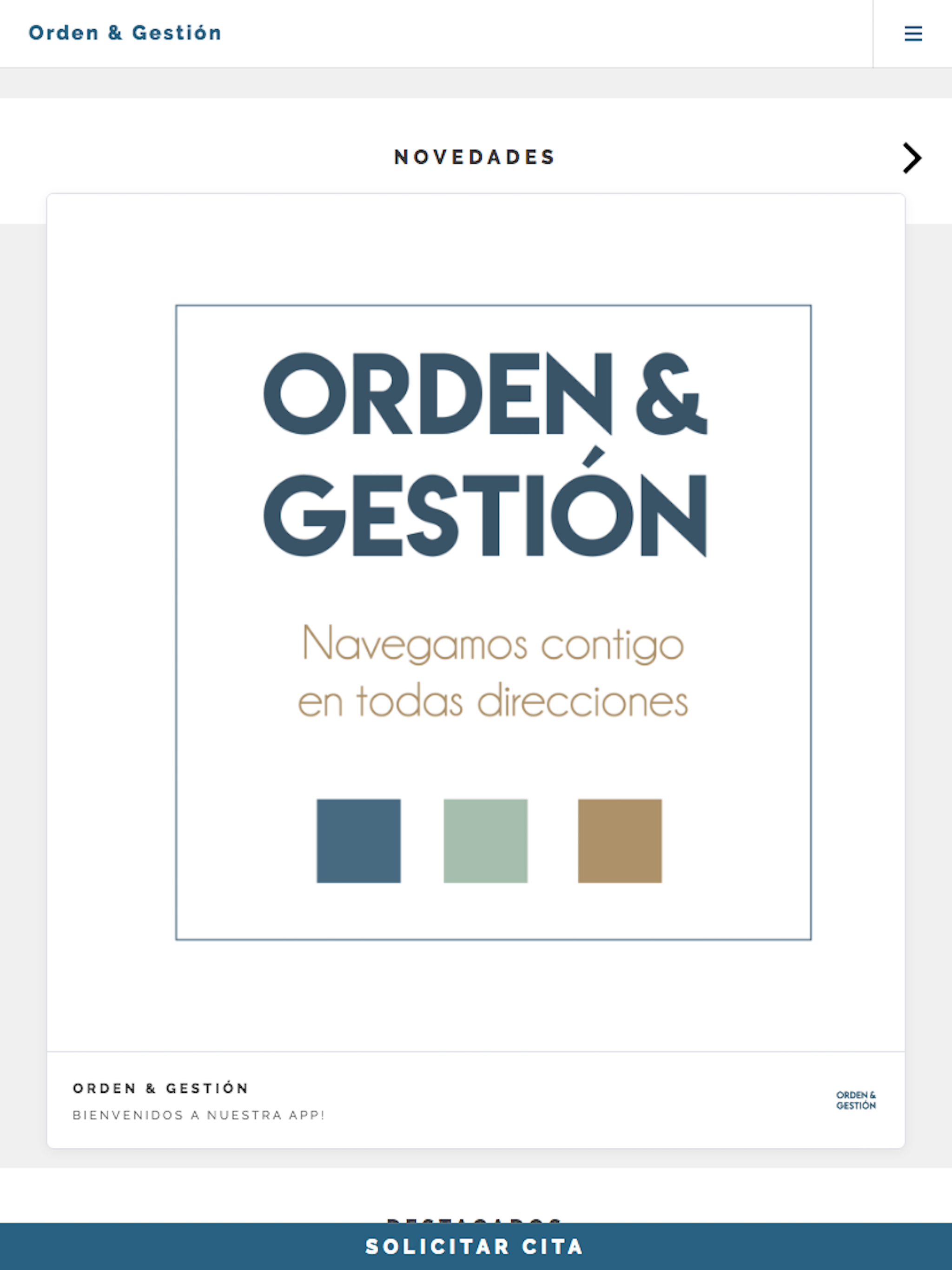Orden y Gestión screenshot 3