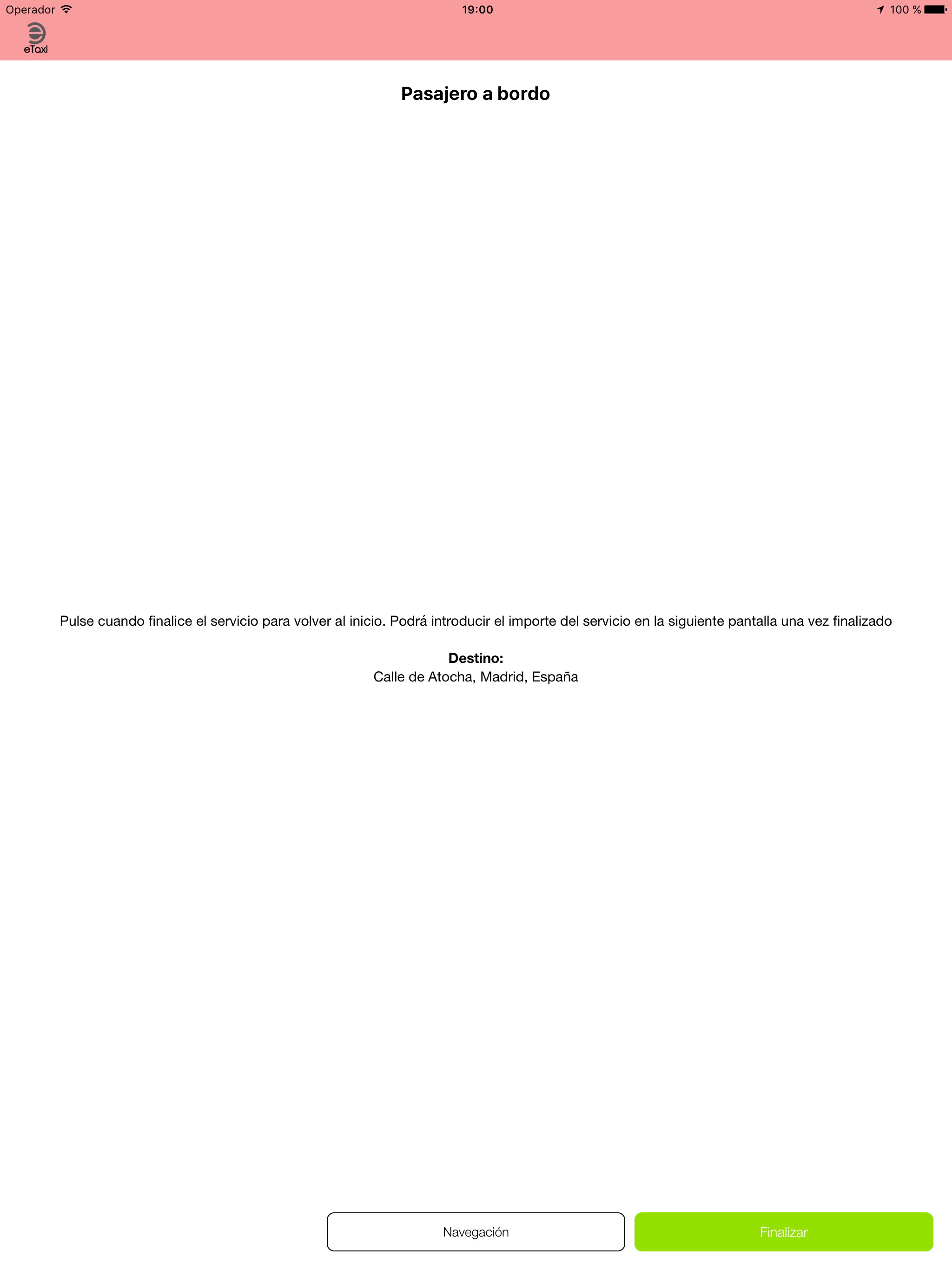 eTaxi (Driver)