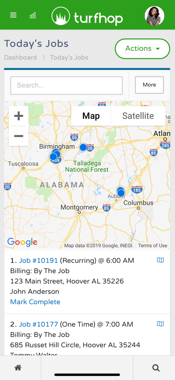 iPhone screenshot