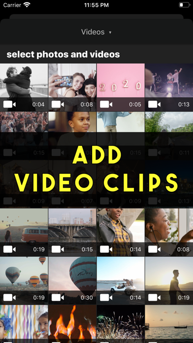 Add Music & Text Video Editor screenshot 4