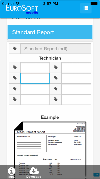 Screenshot #2 pour EuroSoft mobile