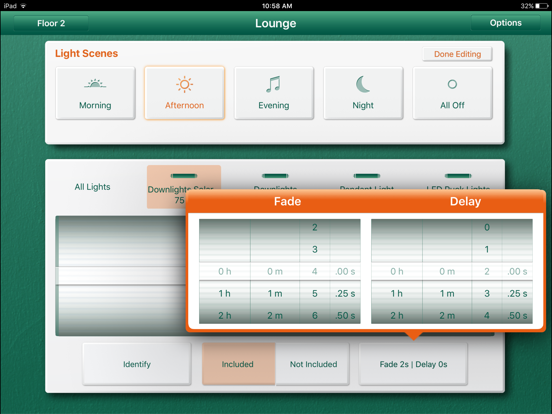 Lutron Q-Control+ iPad screenshot 5 - Productivity app