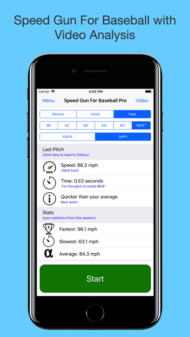 Speed Gun for Baseballのおすすめ画像1