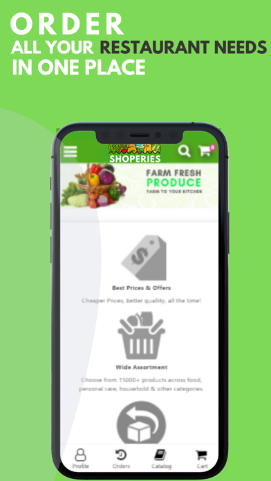 Shoperies Wholesale app screenshot