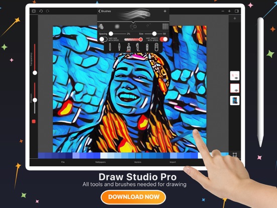 Screenshot #4 pour Draw Studio Pro - Paint, Edit