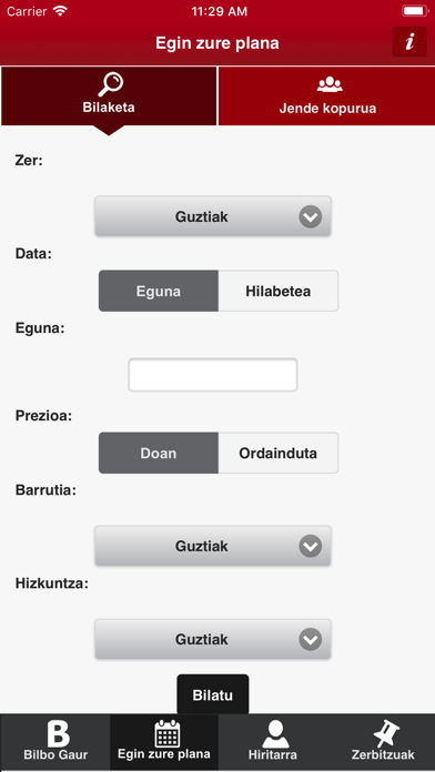 InfoBilbao Screenshot 4 - AppWisp.com InfoBilbao Screenshot 4 - AppWisp.com