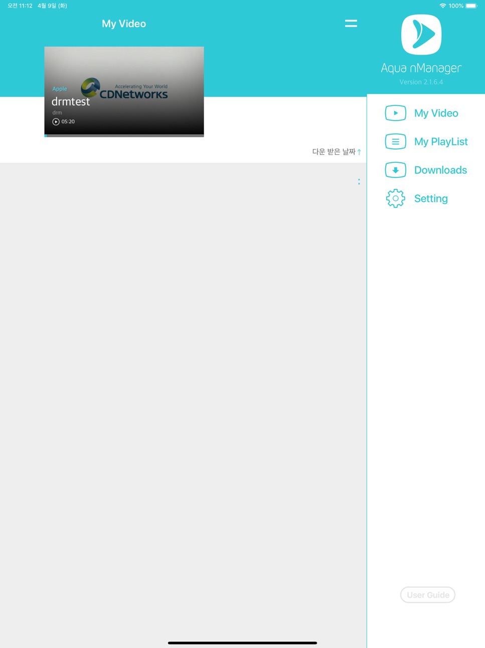 iPad screenshot