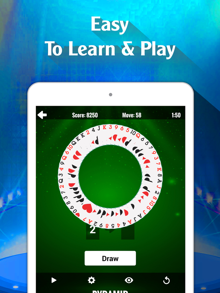 Pyramid Solitaire Card Classic