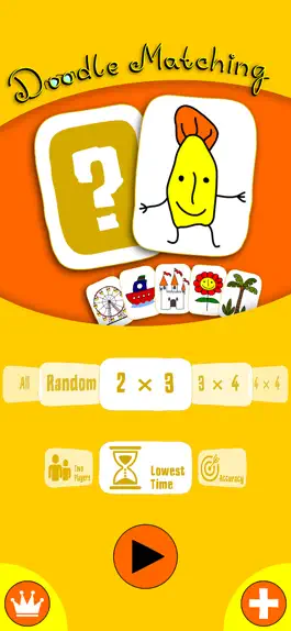 Game screenshot Doodle Matching: Тренер памяти mod apk
