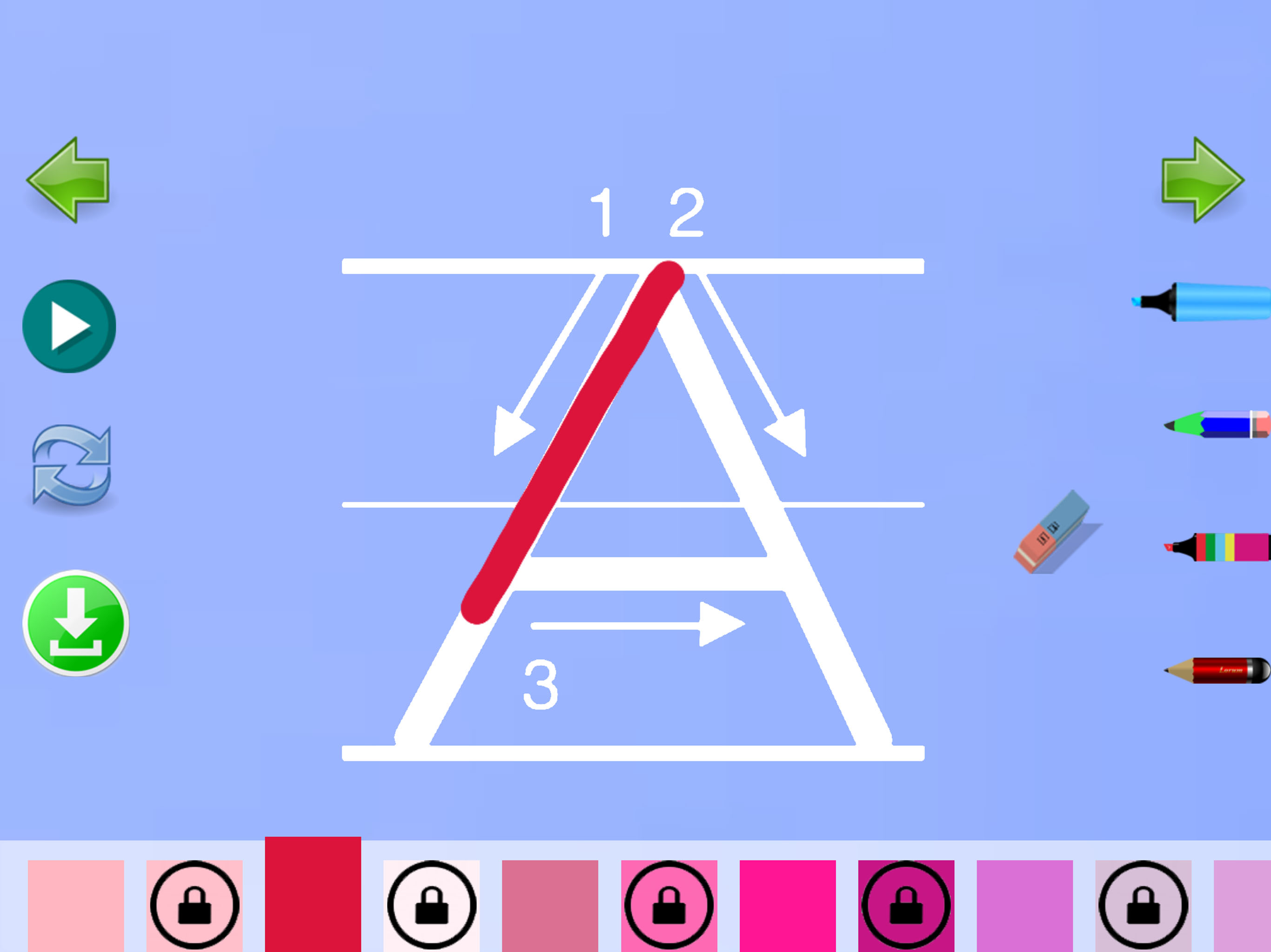 Trace Portuguese Letters screenshot 17