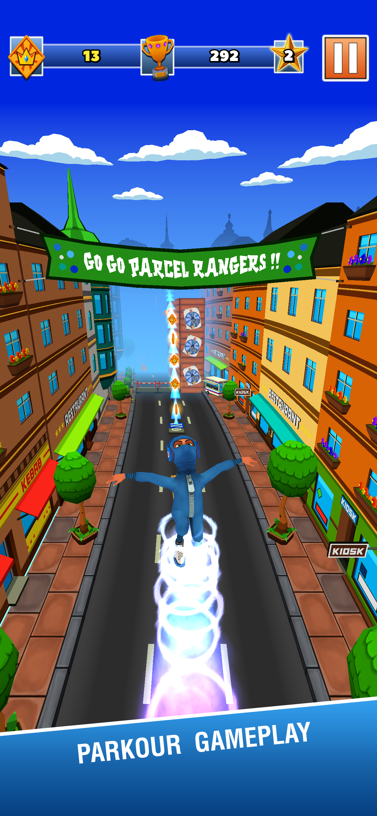 Parcel Rangers - Runner Game