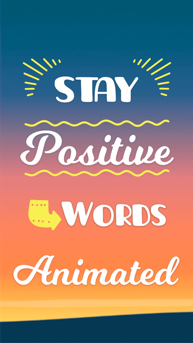 Screenshot #1 pour Stay Strong: Be Positive Words