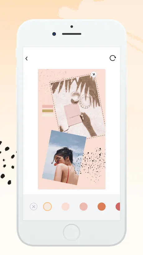 Pic collage, fonts and filters