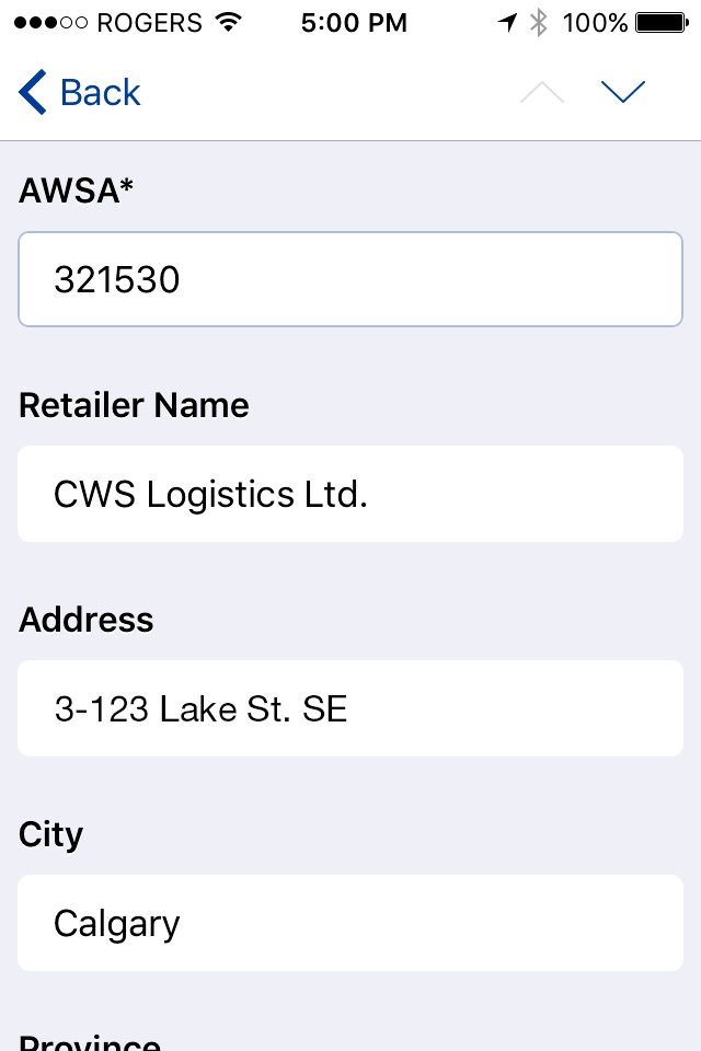 CWS Logistics screenshot 3