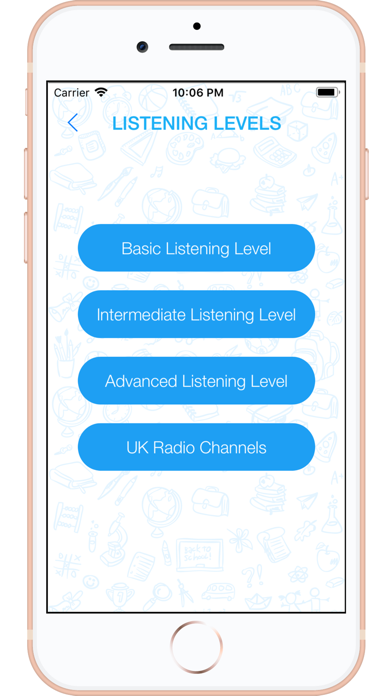 IELTS Listening - 3 levels Screenshot