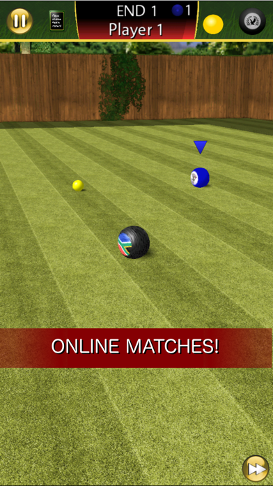 Virtual Lawn Bowls Screenshot