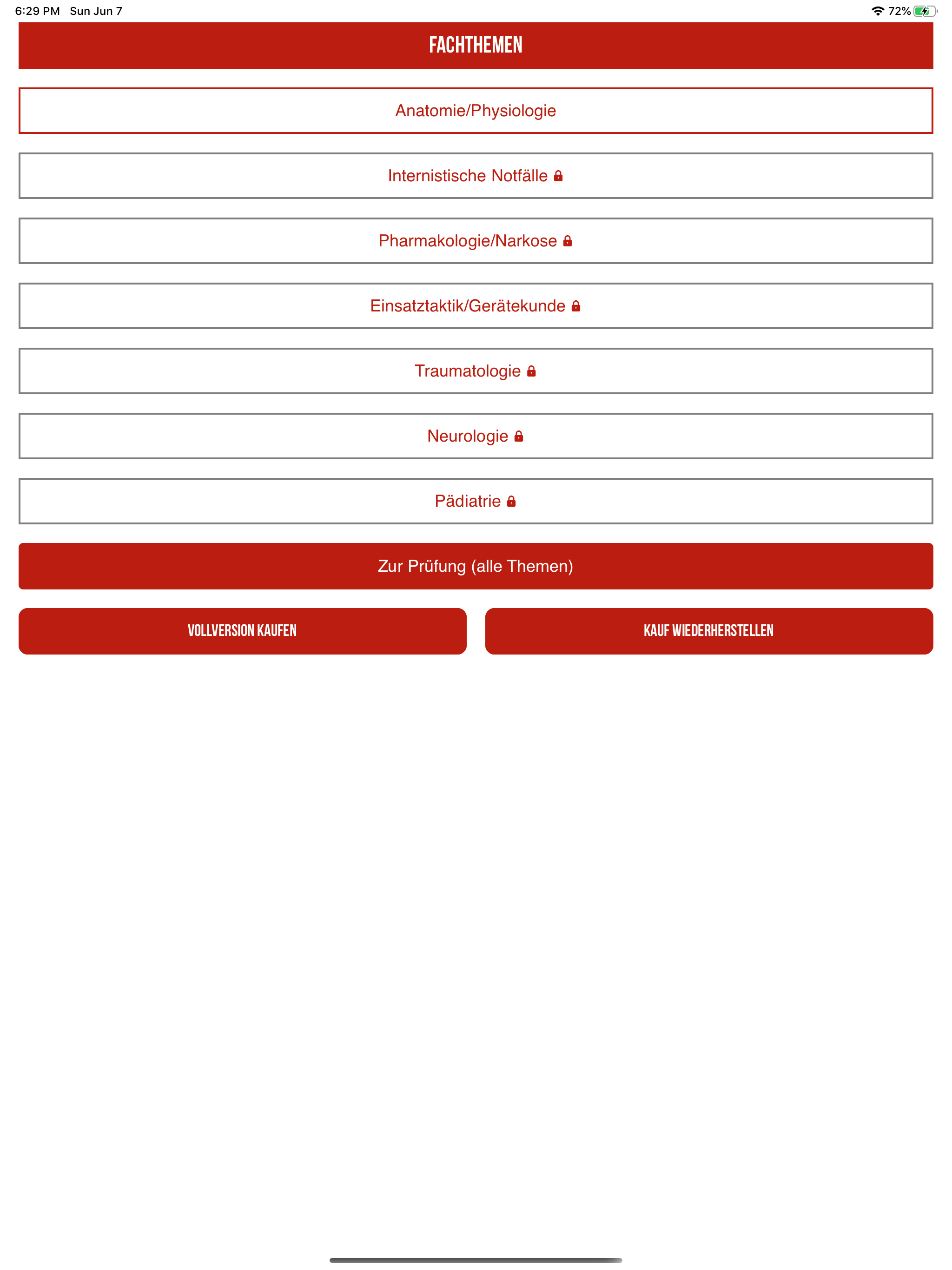 Fachwissen Rettungsdienst screenshot 5