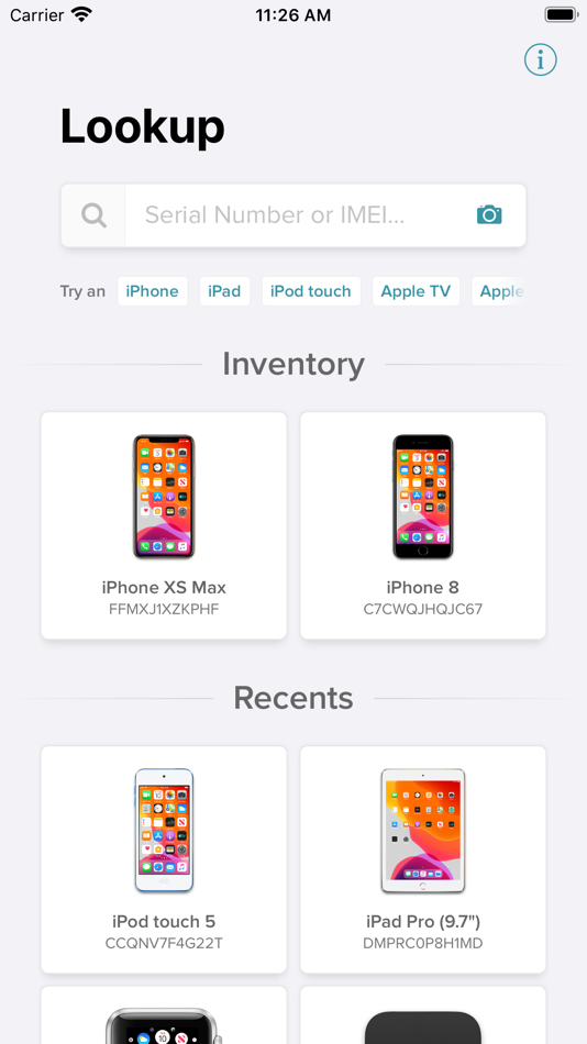 #2. Reincubate Lookup (iOS) Podle: Reincubate