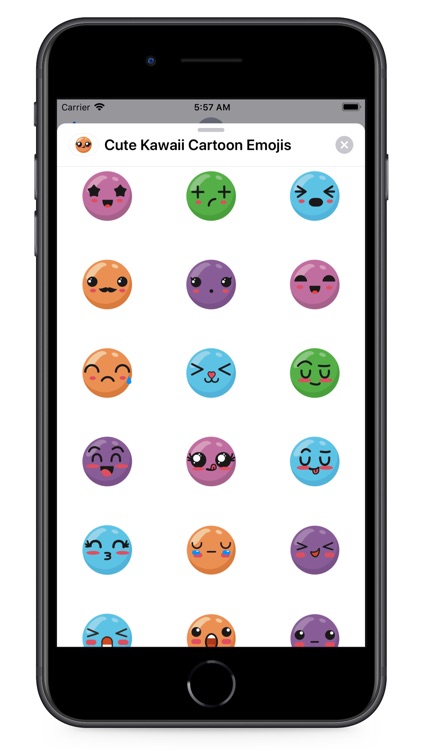Cute Kawaii Cartoon Emojis screenshot-4