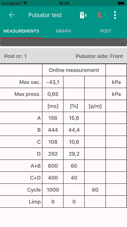 Dairy Pulsator Tester screenshot-4
