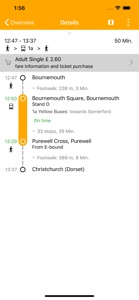 Traveline SW Journey Planner screenshot #2 for iPhone