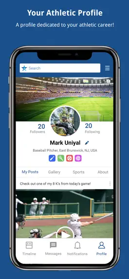 Game screenshot Level Up Sports - Recruiting apk