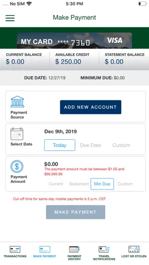 Wyrope FCU Credit screenshot 4