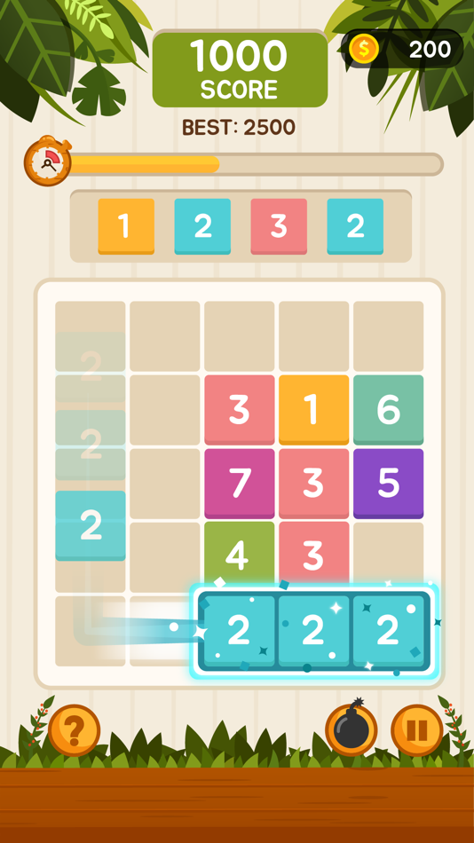 #2. Tap n Merge (iOS) 由: MONSTER PLANET Corp.
