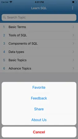Learn SQL Programming screenshot 7