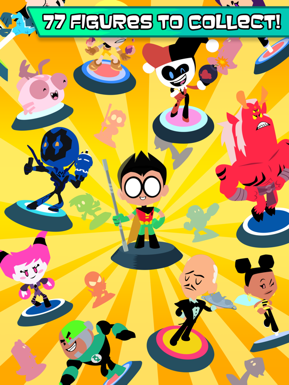 Teeny Titans tablet App screenshot 1