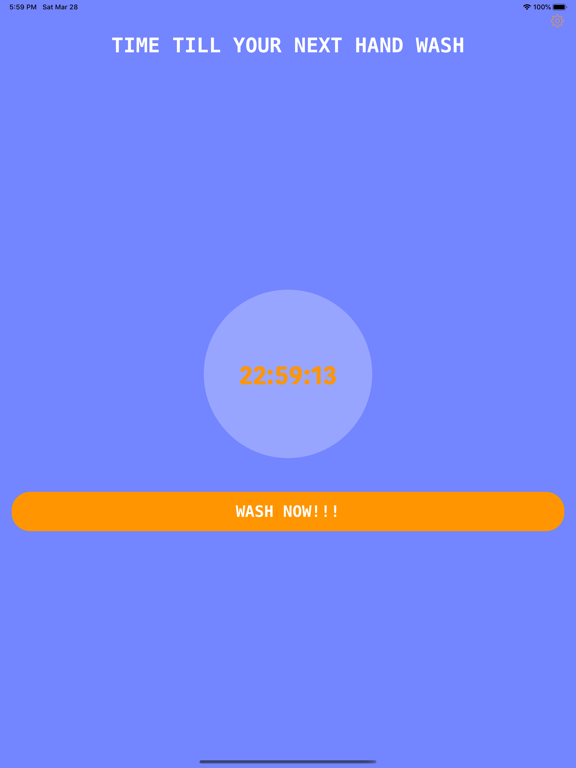Screenshot #4 pour Wash Hands Scheduler