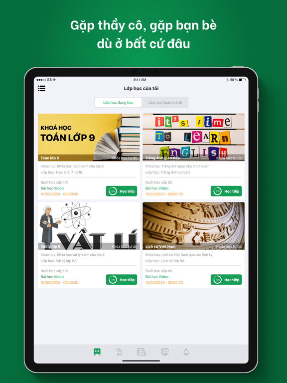 CLOUDCLASS Extra iPad screenshot 2 - Education app