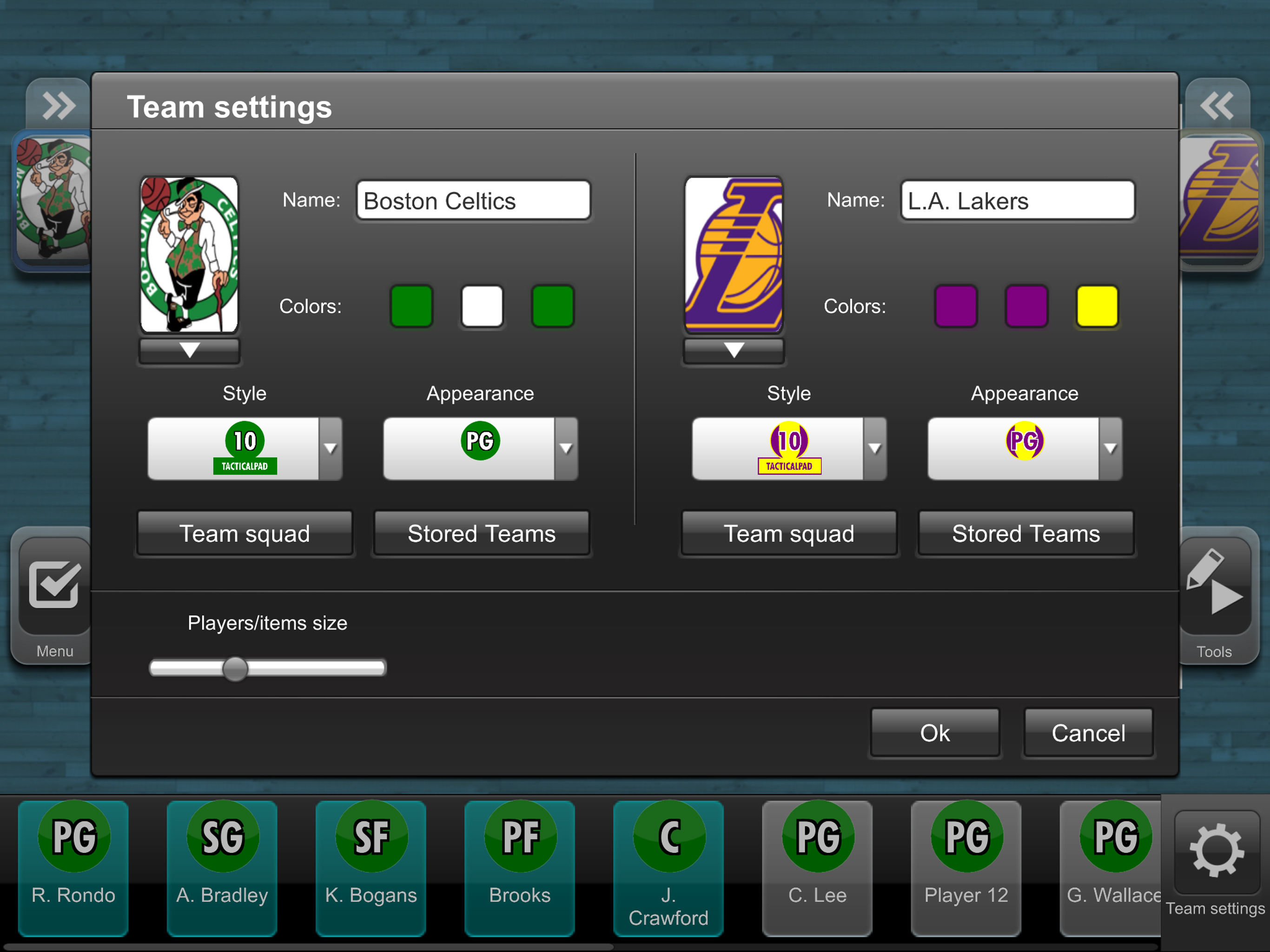 TacticalPad Basketball