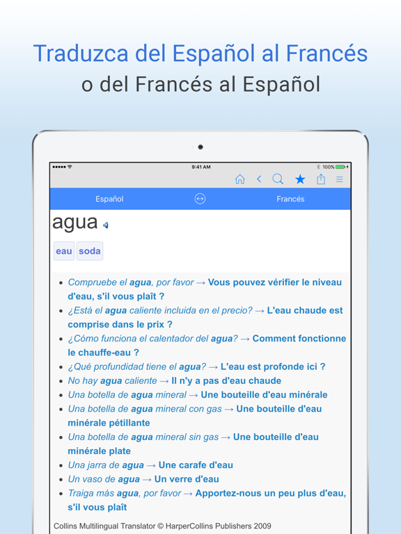 Screenshot #4 pour Diccionario Español-Francés