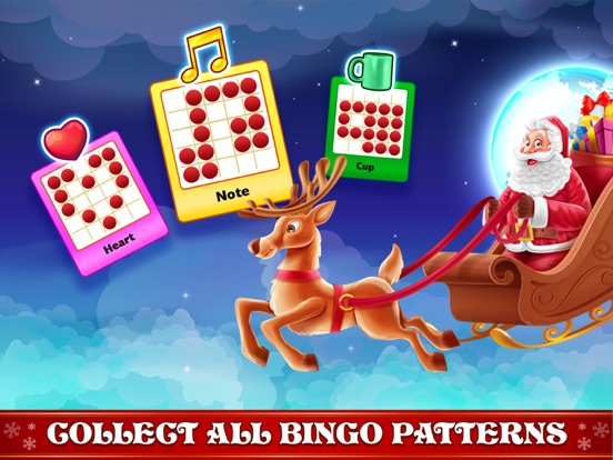 Bingo Christmas Holidays 2024 iPad screenshot 6 - Games app