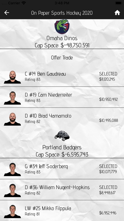 On Paper Sports Hockey '20 screenshot-3