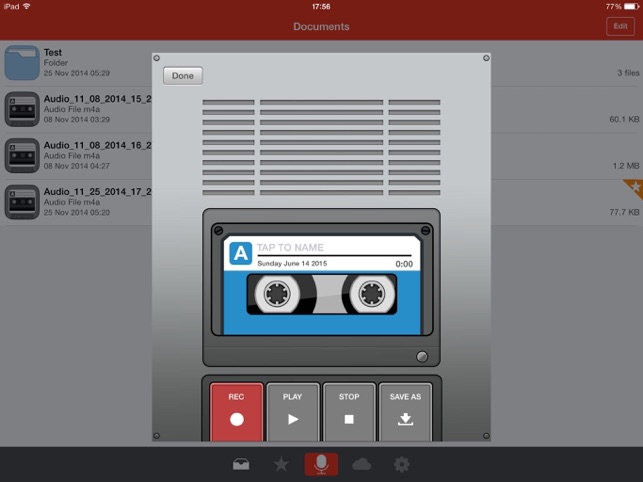 Screenshot of Voice Recorder & Audio Editor