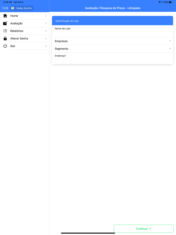 Screenshot #6 pour Avaliação de Vendas