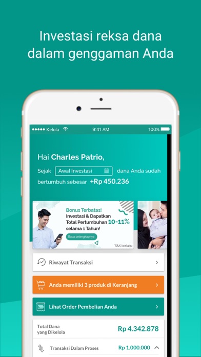 Kelola Investasi Screenshot