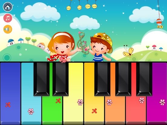 ベビーピアノ - の赤ちゃん向けクールなミュージカルアプリ!のおすすめ画像1