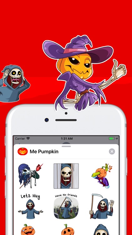 Lovely Pumpkin Stickers