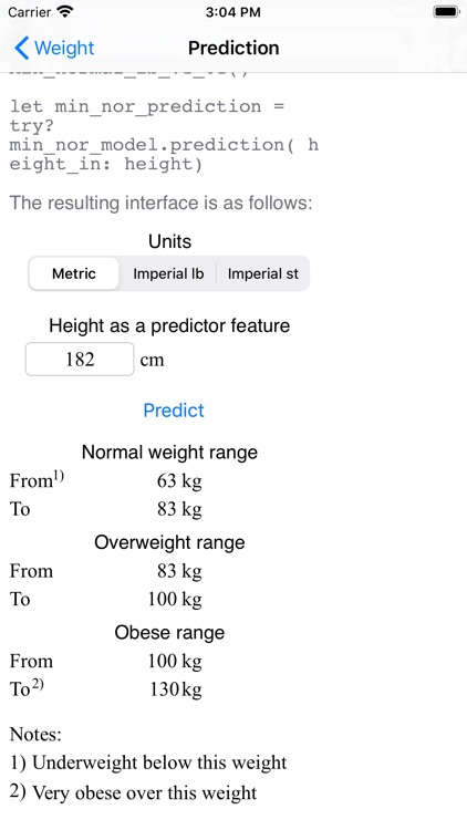 Weight Prediction screenshot-5